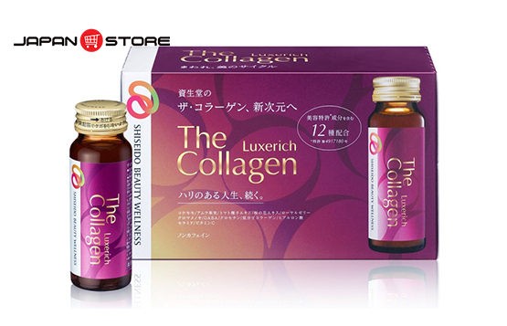 Collagen uống The Collagen LUXERICH chính hãng Shiseido Nhật Bản