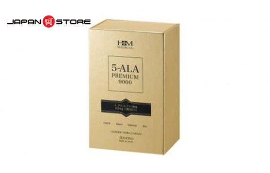 Viên uống trẻ hóa 5-ALA Premium 9000 Aishodo Nhật Bản -1