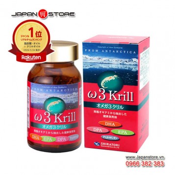 ω3 Krill - Viên uống Omega 3 Krill, Omega 3 Nhuyễn Thể Nhật Bản-5-5